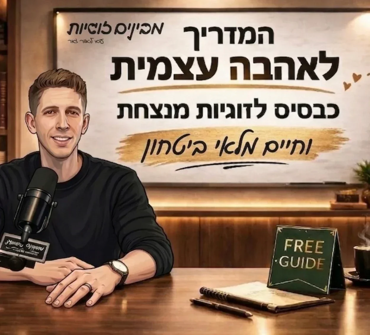 אהבה עצמית , אישה עם ספר באור חם